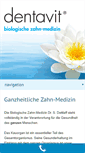 Mobile Screenshot of dentavit.ch